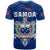 Toa Samoa Rugby T Shirt Siamupini Proud Blue LT13 - Wonder Print Shop