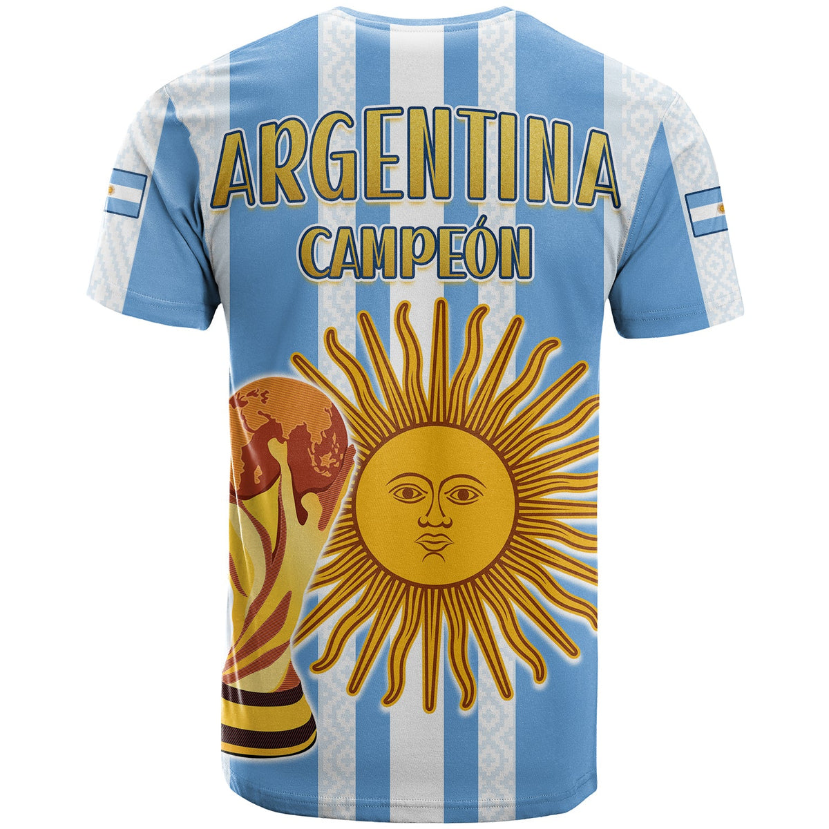 Argentina Football T Shirt World Champions 2022 Dream Come True LT13 - Wonder Print Shop