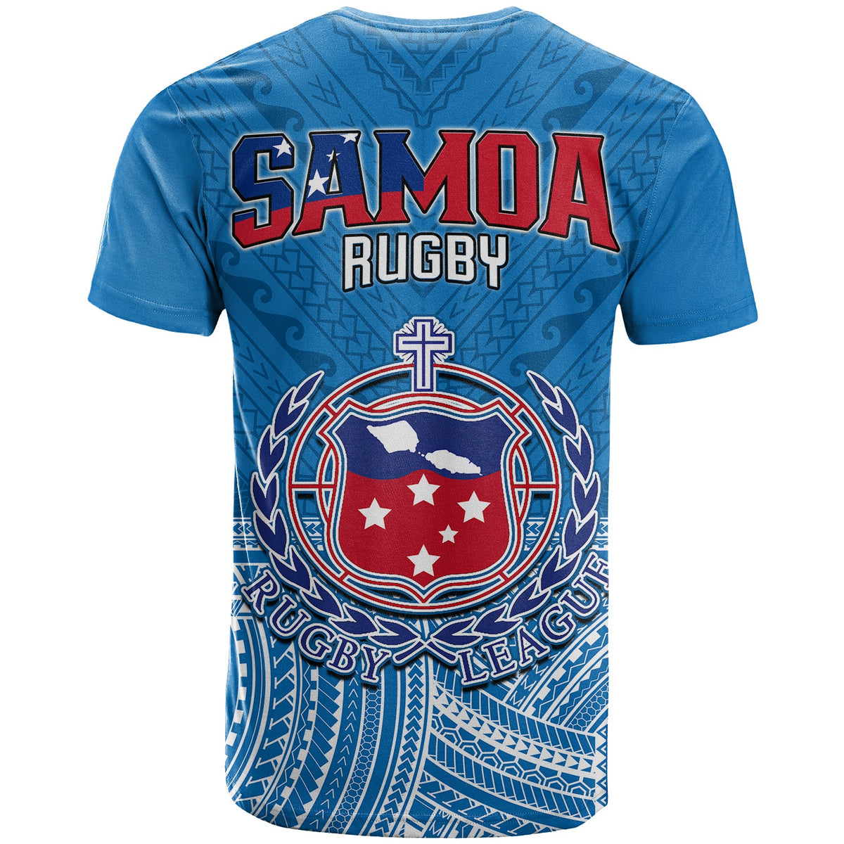 Toa Samoa Rugby T Shirt Samoan Pattern Be Unique LT13 - Wonder Print Shop