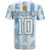 Custom Argentina Football T Shirt AFA Champions 2022 Sporty Style - Wonder Print Shop