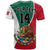 Custom Mexico T Shirt Mexican Aztec Pattern - Wonder Print Shop