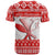 Custom Hawaii Christmas T Shirt Kanaka Polynesian Santa Claus Mele Kalikimaka - Wonder Print Shop