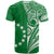 Cook Islands Tatau T Shirt Symbolize Passion Stars Version Green LT13 - Wonder Print Shop
