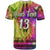 Custom African T Shirt Tie Dye Special Dashiki Pattern LT13 - Wonder Print Shop