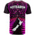 Aotearoa Fern T Shirt New Zealand Hei Tiki Purple Style LT13 - Wonder Print Shop