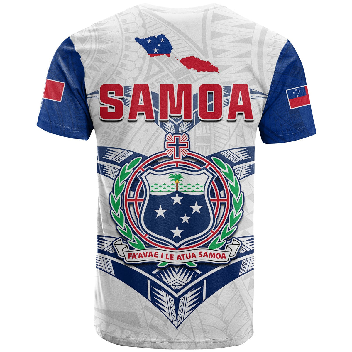 Toa Samoa Rugby T Shirt Siamupini Proud White LT13 - Wonder Print Shop