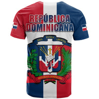 Custom Dominican Republic T Shirt Dominicana Proud Style Flag LT13 - Wonder Print Shop