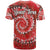 Custom African T Shirt Tie Dye Red Fashion LT13 - Wonder Print Shop