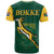 South Africa Rugby T Shirt Springboks Champion Bokke African Pattern Go Bokke LT13 - Wonder Print Shop
