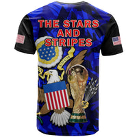 USA Football T Shirt The Yanks Champions WC 2022 - Wonder Print Shop