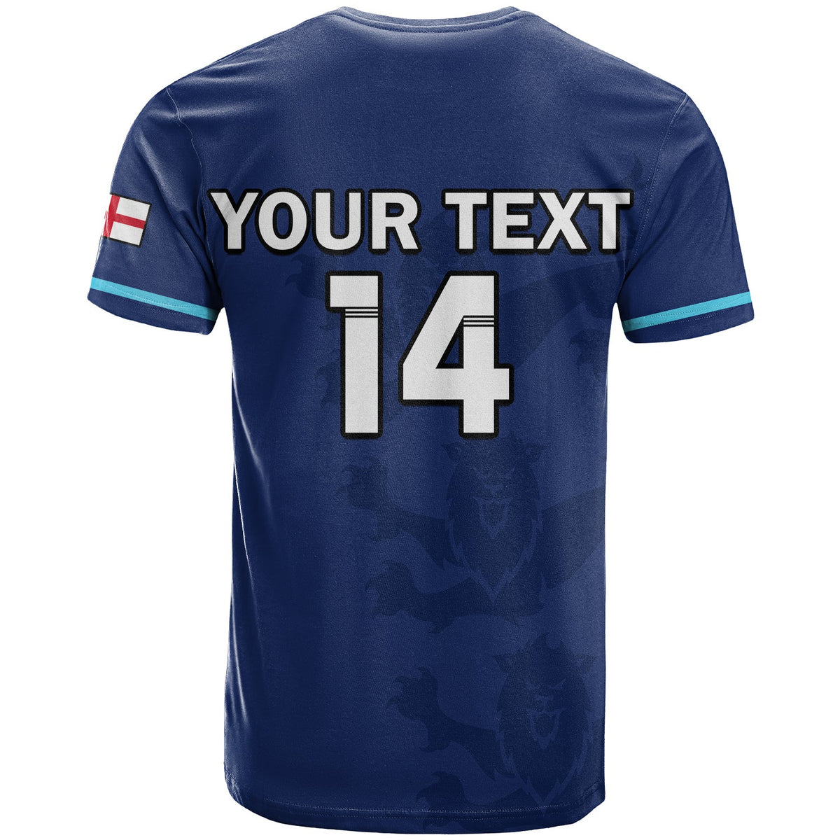 Custom England Cricket T Shirt Sporty 2022 - Wonder Print Shop