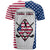 Custom American Flag Golf T Shirt Gofl Lovers Trust Your Swing - Wonder Print Shop