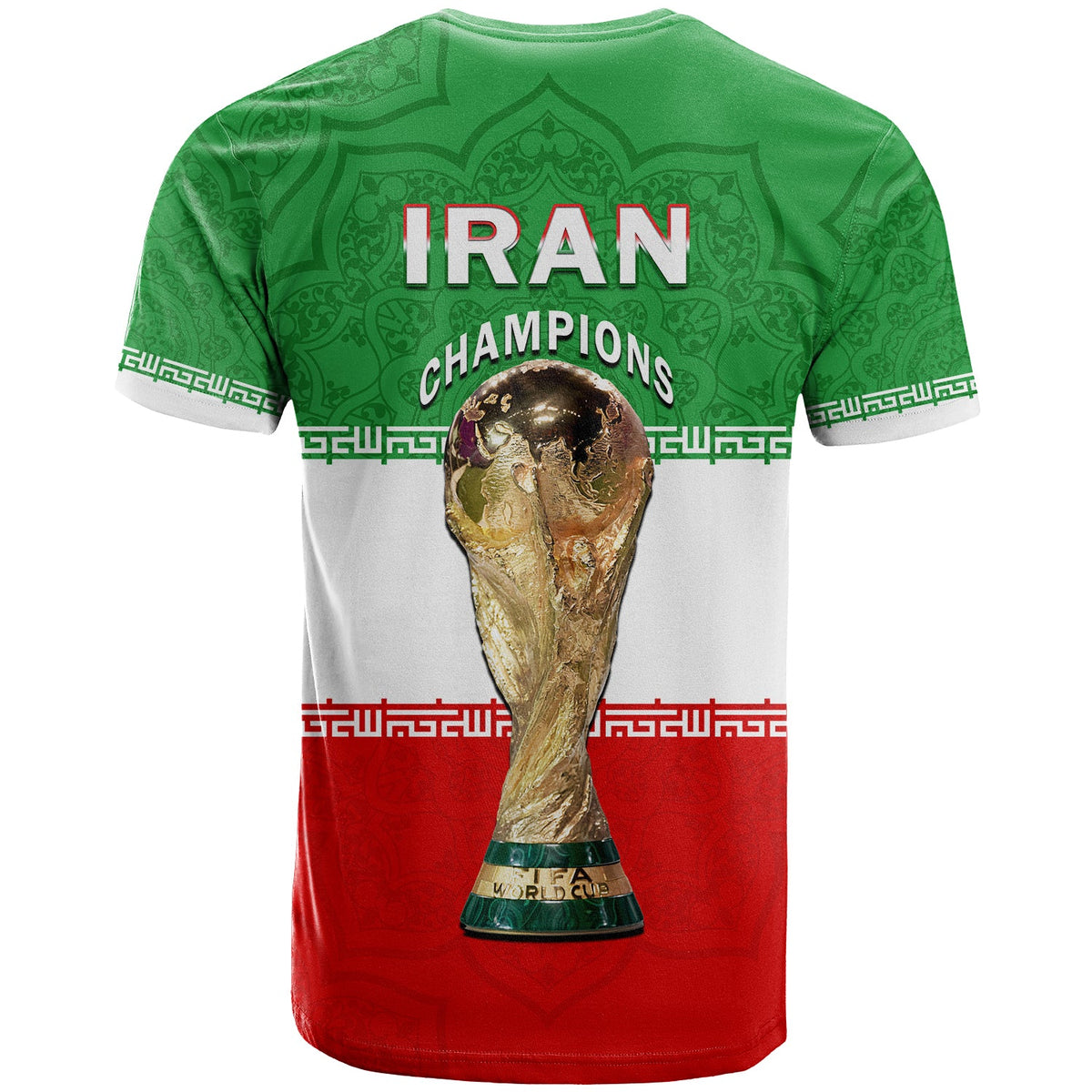 Iran Football T Shirt Team Melli Champions World Cup 2022 - Wonder Print Shop