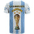 Argentina Football T Shirt World Cup La Albiceleste 3rd Champions Proud - Wonder Print Shop
