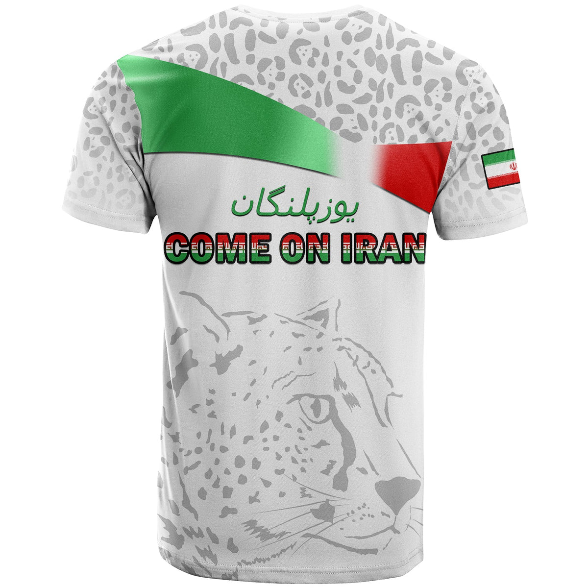 Iran Football T Shirt Team Melli World Cup 2022 - Wonder Print Shop
