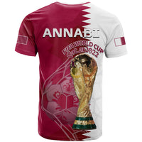 Qatar Football T Shirt Annabi Champions Proud WC 2022 - Wonder Print Shop