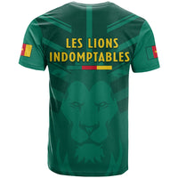 Cameroon Football T Shirt Les Lions Indomptables Green World Cup 2022 - Wonder Print Shop