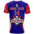 Custom Dominican Republic Baseball 2023 T Shirt Version Blue - Wonder Print Shop