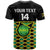 Custom Jamaica Football T Shirt Reggae Girlz 2023 Cup Of Nations Ver.01 - Wonder Print Shop