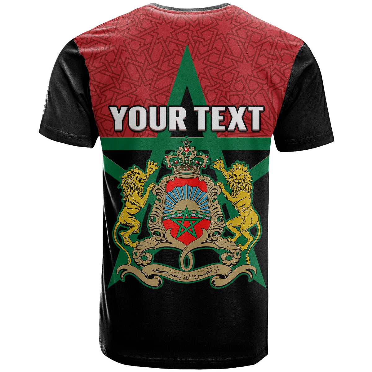 Custom Morocco Western Sahara T Shirt Map Black Moroccan Is Always In My Heart - Wonder Print Shop