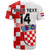 Custom Croatia Football T Shirt Hrvatska Checkerboard Champions WC 2022 - Wonder Print Shop