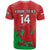 Custom Wales Football T Shirt World Cup 2022 Come On Cymru Yma O Hyd - Wonder Print Shop