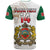 Custom Morocco Football T Shirt Atlas Lions White World Cup 2022 - Wonder Print Shop