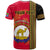Custom Eritrea T Shirt African Pattern Happy Independence Day Version Black - Wonder Print Shop