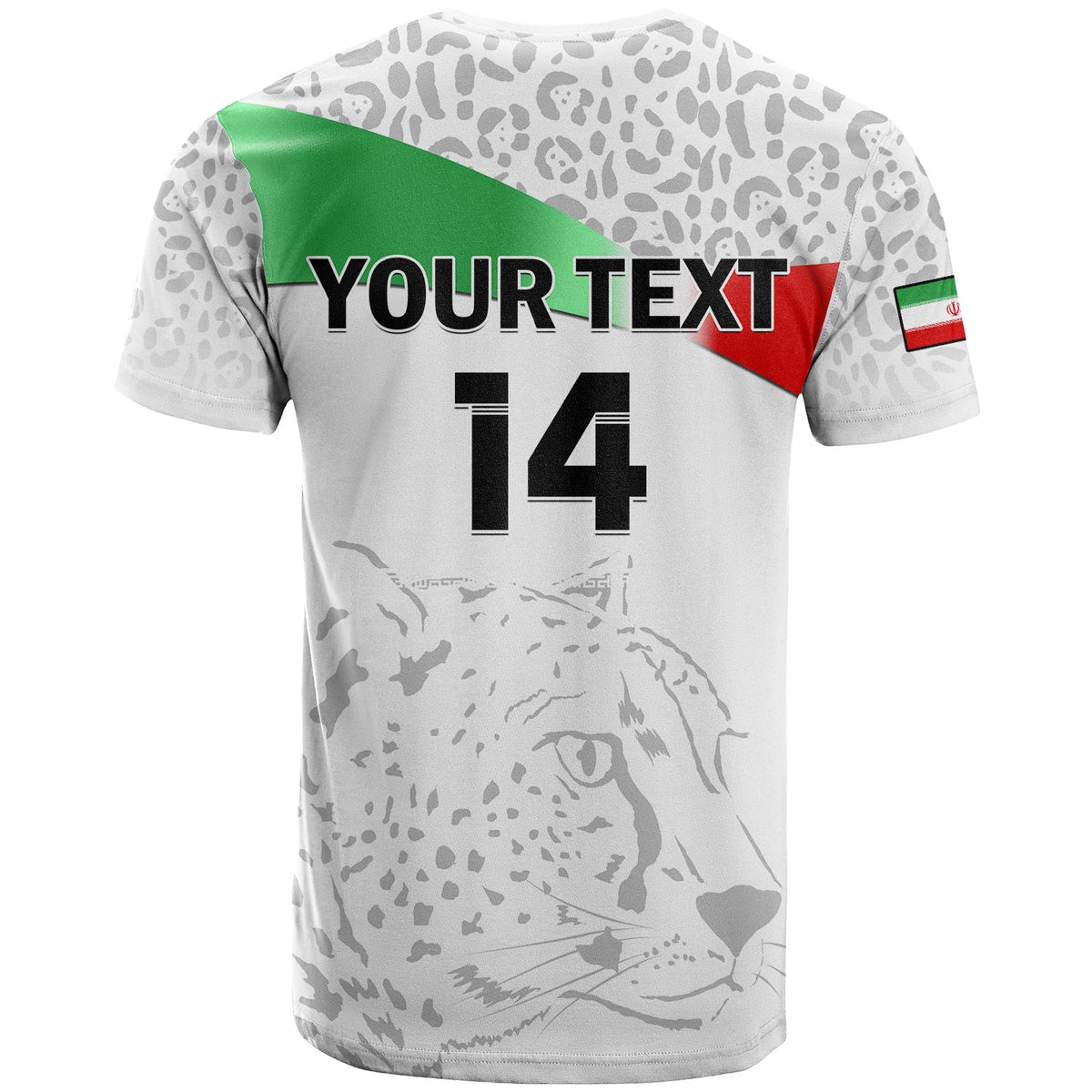 Custom Iran Football T Shirt Team Melli World Cup 2022 - Wonder Print Shop