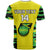 Custom Jamaica Football T Shirt Reggae Girlz 2023 Cup Of Nations Ver.02 - Wonder Print Shop