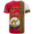 Custom Eritrea T Shirt African Pattern Happy Independence Day Version White - Wonder Print Shop