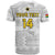 Custom Ghana Football T Shirt Black Stars Kente World Cup 2022 White - Wonder Print Shop