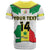 Custom Senegal Football T Shirt Champions WC 2022 - Wonder Print Shop