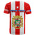 Custom Puerto Rico T Shirt Coat Of Arms Mix Flag - Wonder Print Shop