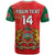 Custom Morocco Football T Shirt Atlas Lions Red World Cup 2022 - Wonder Print Shop