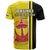 Brunei T Shirt Happy Independence Day With Coat Of Arms - Wonder Print Shop