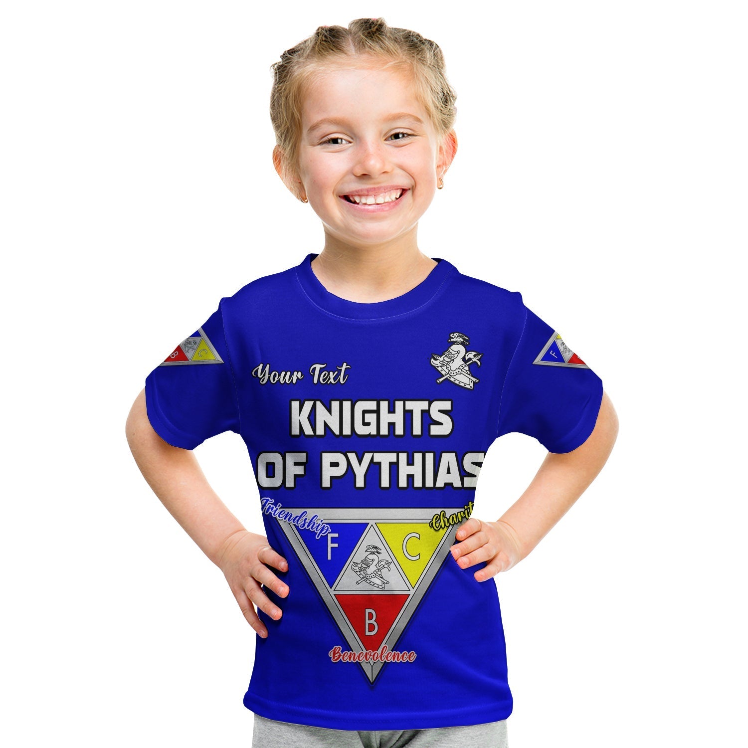 (Custom Personalise) Knights of Pythias T Shirt KID Since 1864 Original Style LT13 - Wonder Print Shop