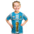(Custom Text and Number) Argentina Football Champions T Shirt KID La Albiceleste GOAT LT13 - Wonder Print Shop
