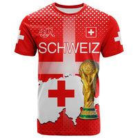 Switzerland FootbT Shirt Schweizer Pati Champion 2022 World Cup LT13 - Wonder Print Shop
