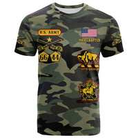 (Custom Text and Chapter) Buffalo Soldiers T Shirt Camouflage American Heroes BSMC LT13 - Wonder Print Shop