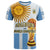 custom-text-and-number-argentina-football-t-shirt-world-champions-2022-dream-come-true