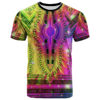 Custom African T Shirt Tie Dye Special Dashiki Pattern LT13 - Wonder Print Shop