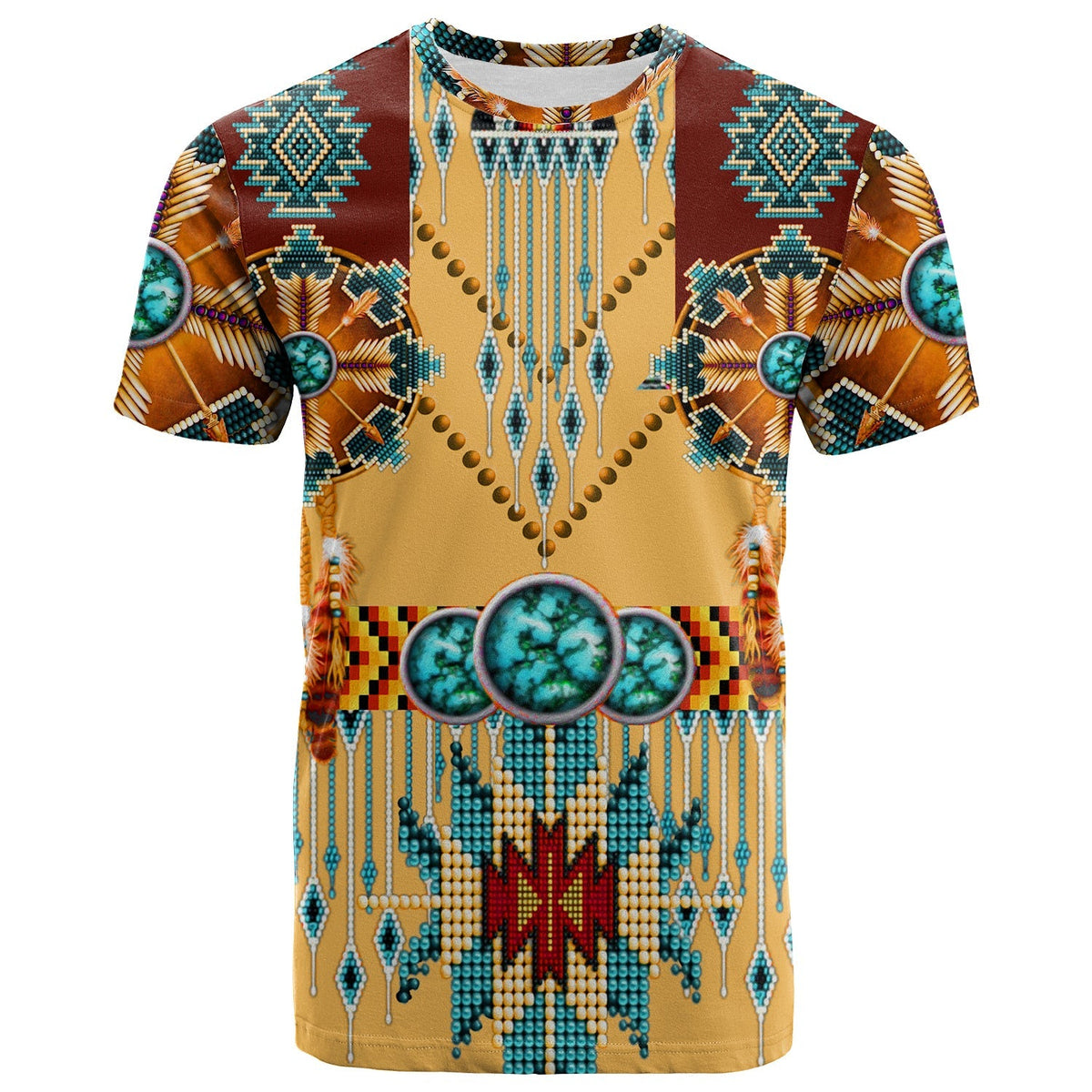 Native American T Shirt Dream Catchers Indigenous LT13 - Wonder Print Shop