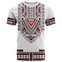 Custom Polynesian T Shirt Dashiki With Polynesian Tattoo Royal Version - Wonder Print Shop
