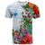 Fiji T Shirt Proud Fijian Tapa mix Tagimoucia Flowers LT13 - Wonder Print Shop
