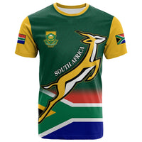 South Africa Rugby T Shirt Springboks Champion Bokke African Pattern Go Bokke LT13 - Wonder Print Shop
