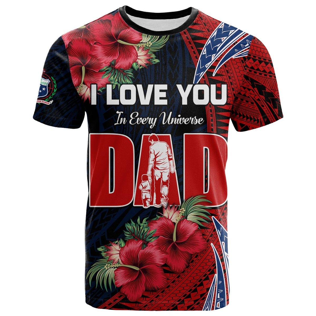 Samoa Fathers Day T Shirt Polynesian Best Dad Ever LT13 - Wonder Print Shop