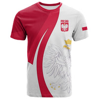 Custom Poland Football T Shirt Come On Biao Czerwoni Soccer Polski Champions World Cup LT13 - Wonder Print Shop