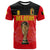 Custom Belgium T Shirt Football 2022 De Rode Duivels Sporty Style - Wonder Print Shop