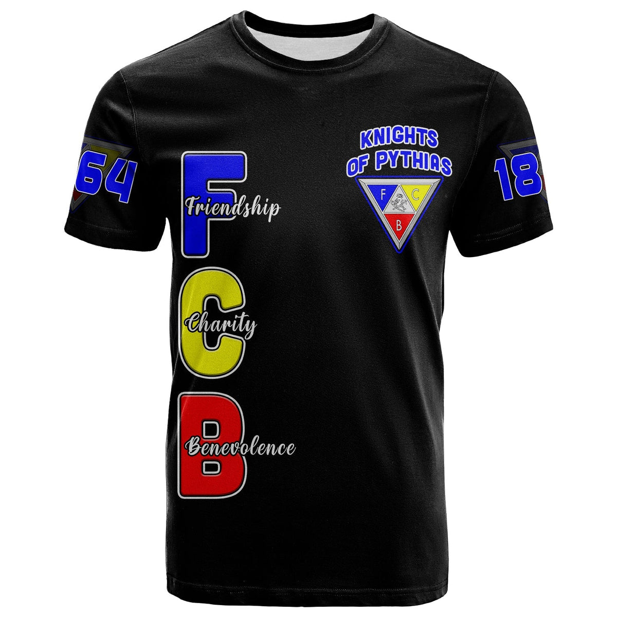 Knights of Pythias T Shirt Since 1864 Simple Style LT13 - Wonder Print Shop